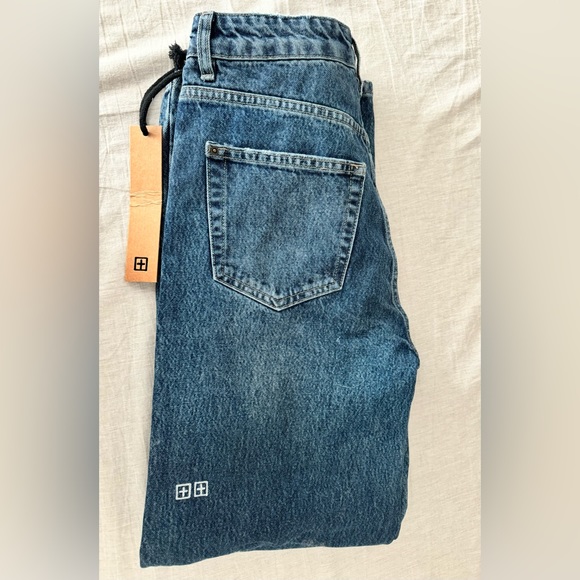 Ksubi Mid-High Rise Relaxed Straight Leg Jeans - Picture 2 of 2